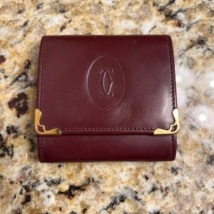 Vintage Cartier Coin Pouch- Authentic